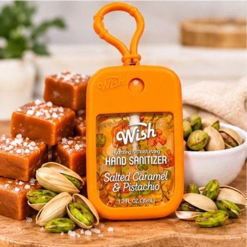 WISH Hydrating & Moisturizing Hand Sanitizer Spray 4pcs – 1.2 fl oz (35 mL)
