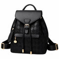 Elegant Women’s Quilted PU Leather Backpack & Shoulder Bag